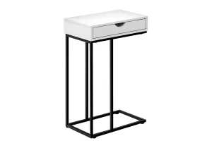 Accent Table, C - Shaped Contemporary & Modern Versatile Design by Couch.com