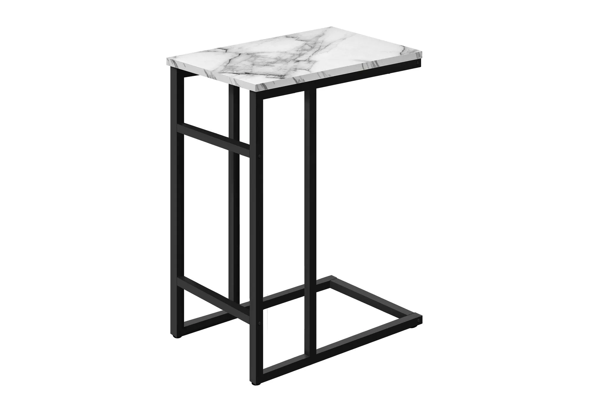 Accent Table, C - Shaped, Contemporary & Modern, Versatile Use by Couch.com