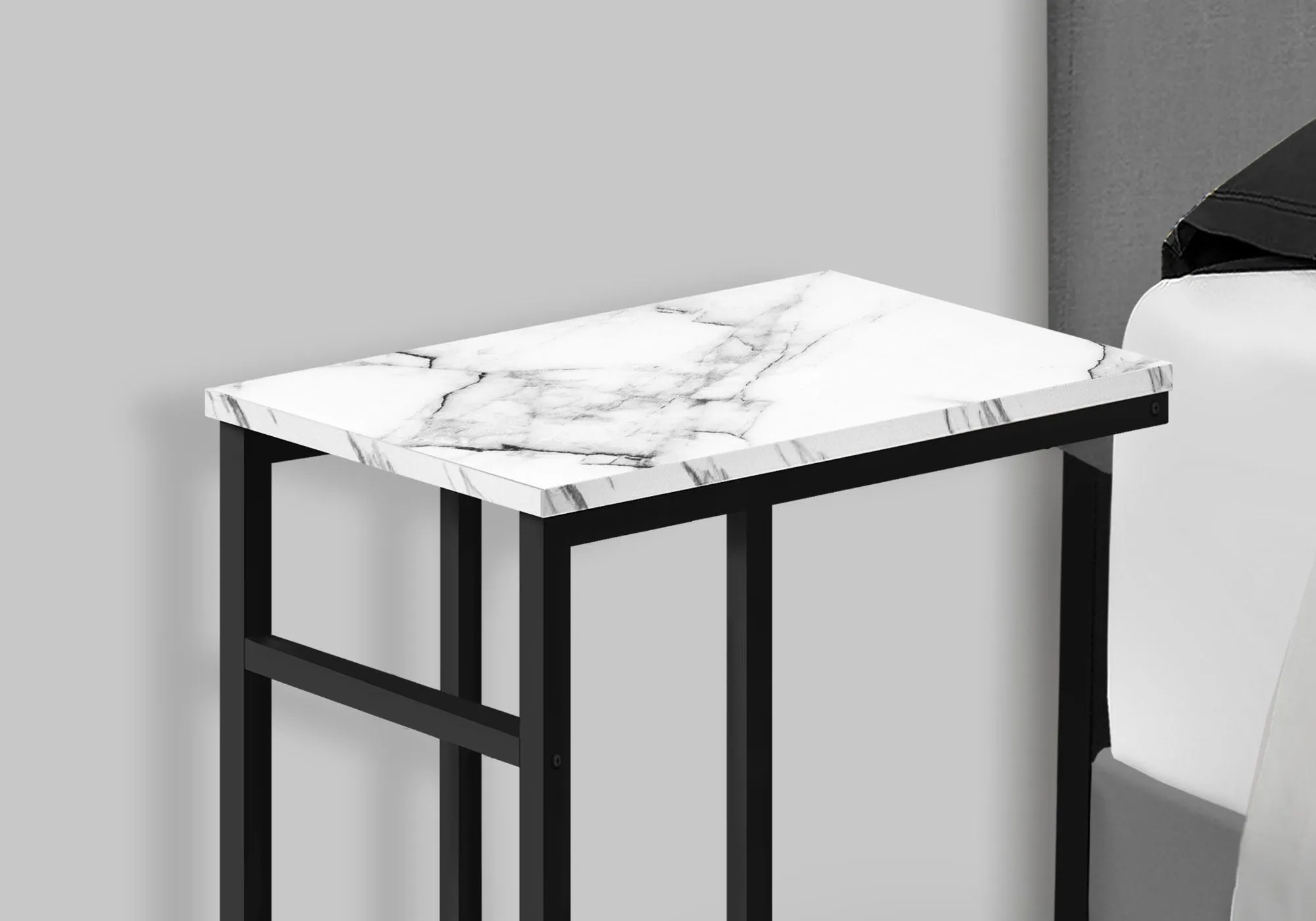 Accent Table, C - Shaped, Contemporary & Modern, Versatile Use by Couch.com