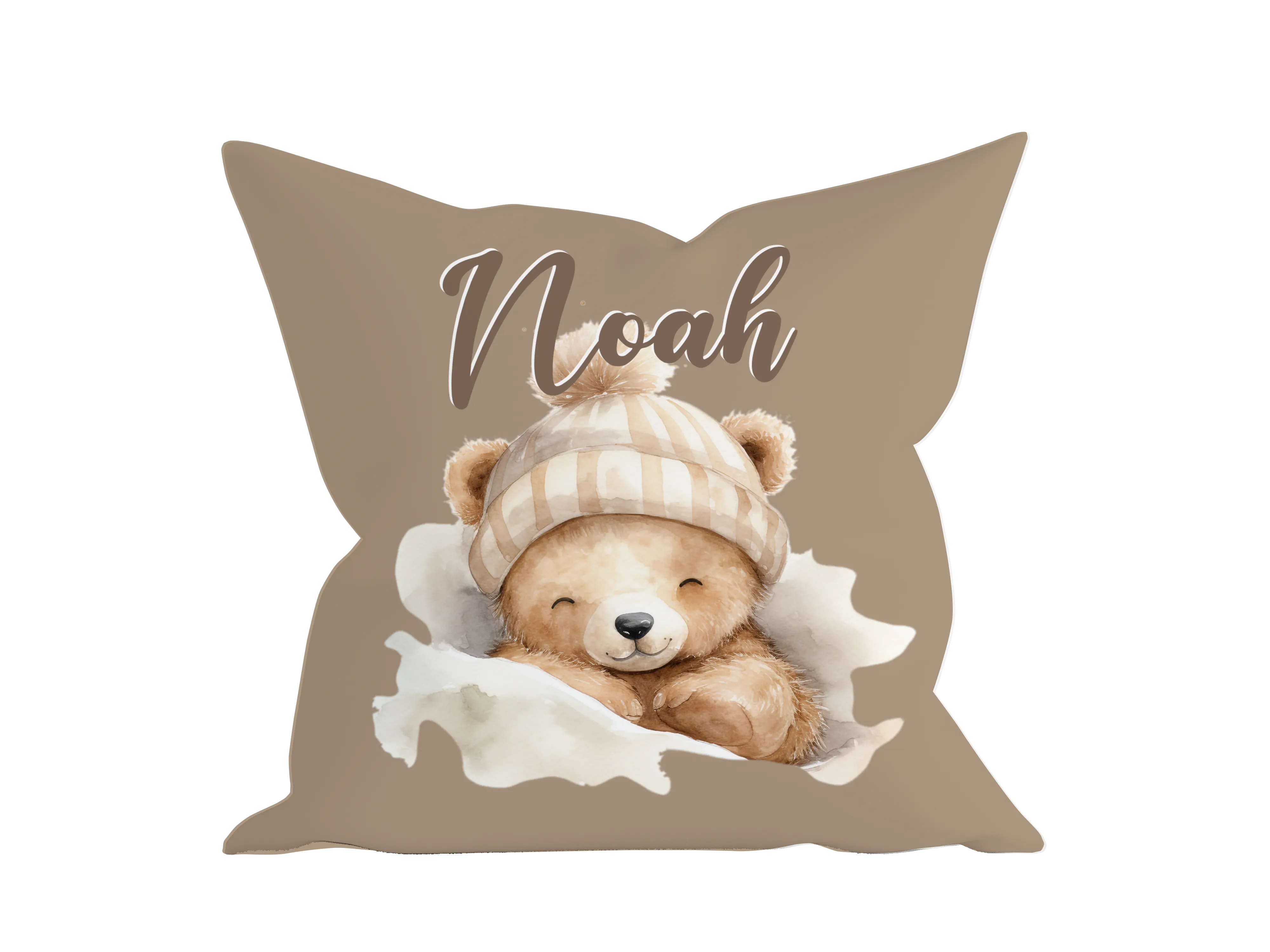 CRIB BEDDING - NEUTRAL TEDDY BEAR