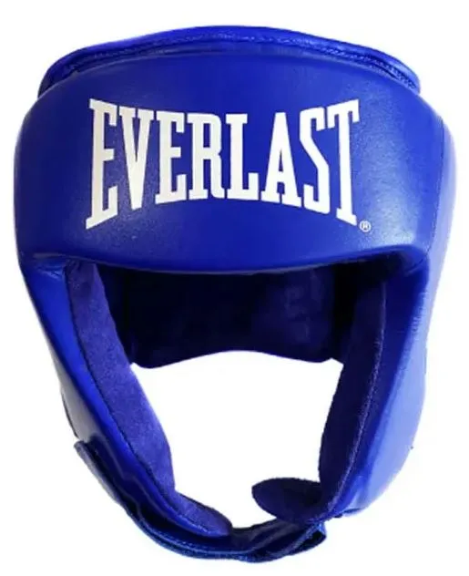 Everlast Amateur Competition Boxing Head Guard - Open Face
