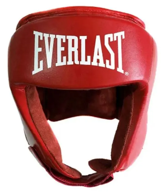 Everlast Amateur Competition Boxing Head Guard - Open Face