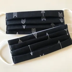 Face Mask - Monochrome Arrows