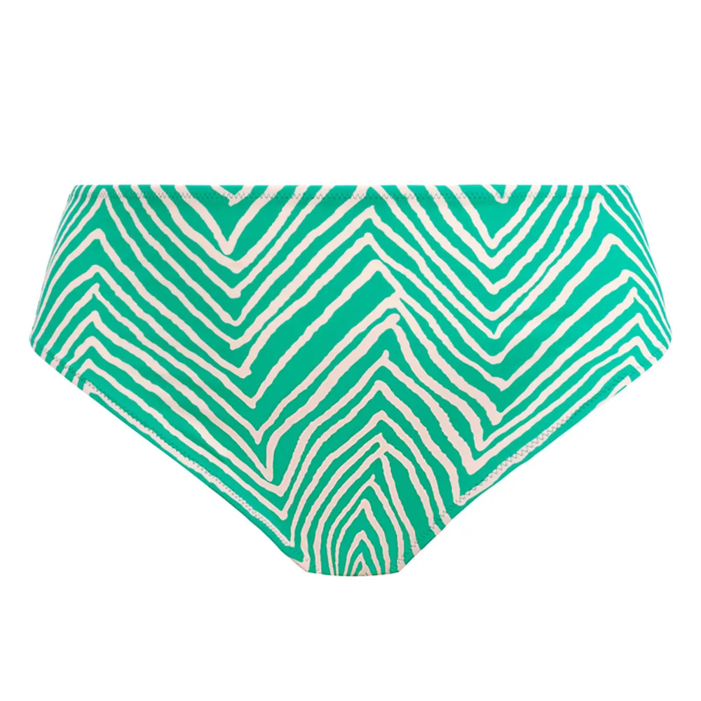 Fiji Falls Marine Mid Rise Bikini Brief