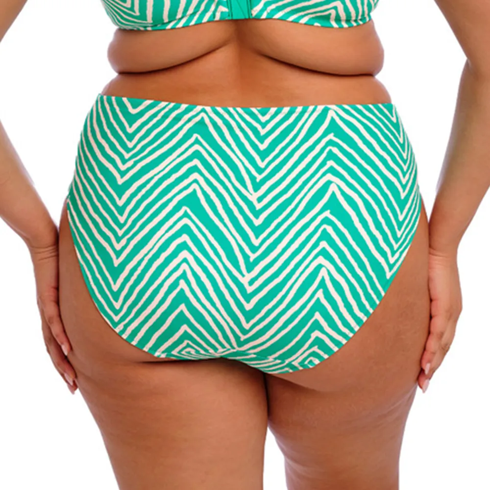 Fiji Falls Marine Mid Rise Bikini Brief