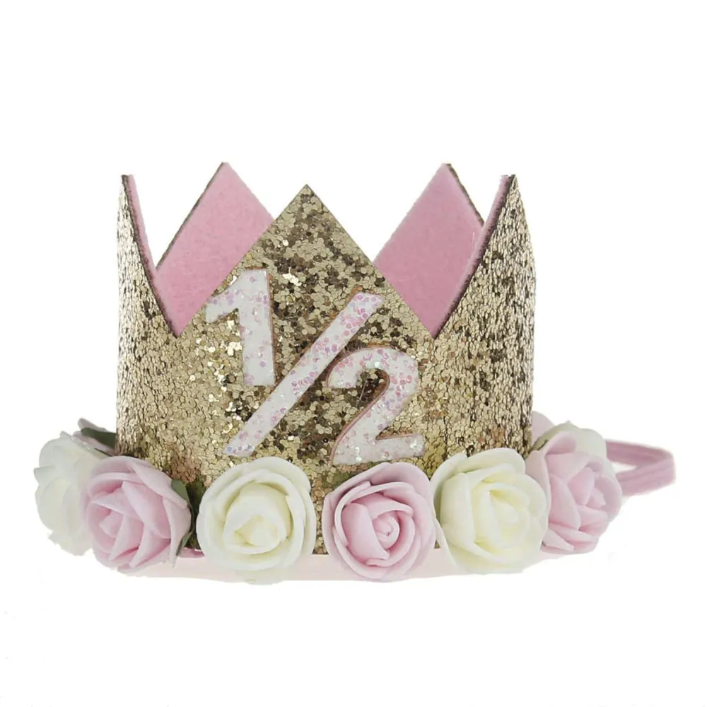 Half Birthday Unicorn Beaded Set - Starry Pink