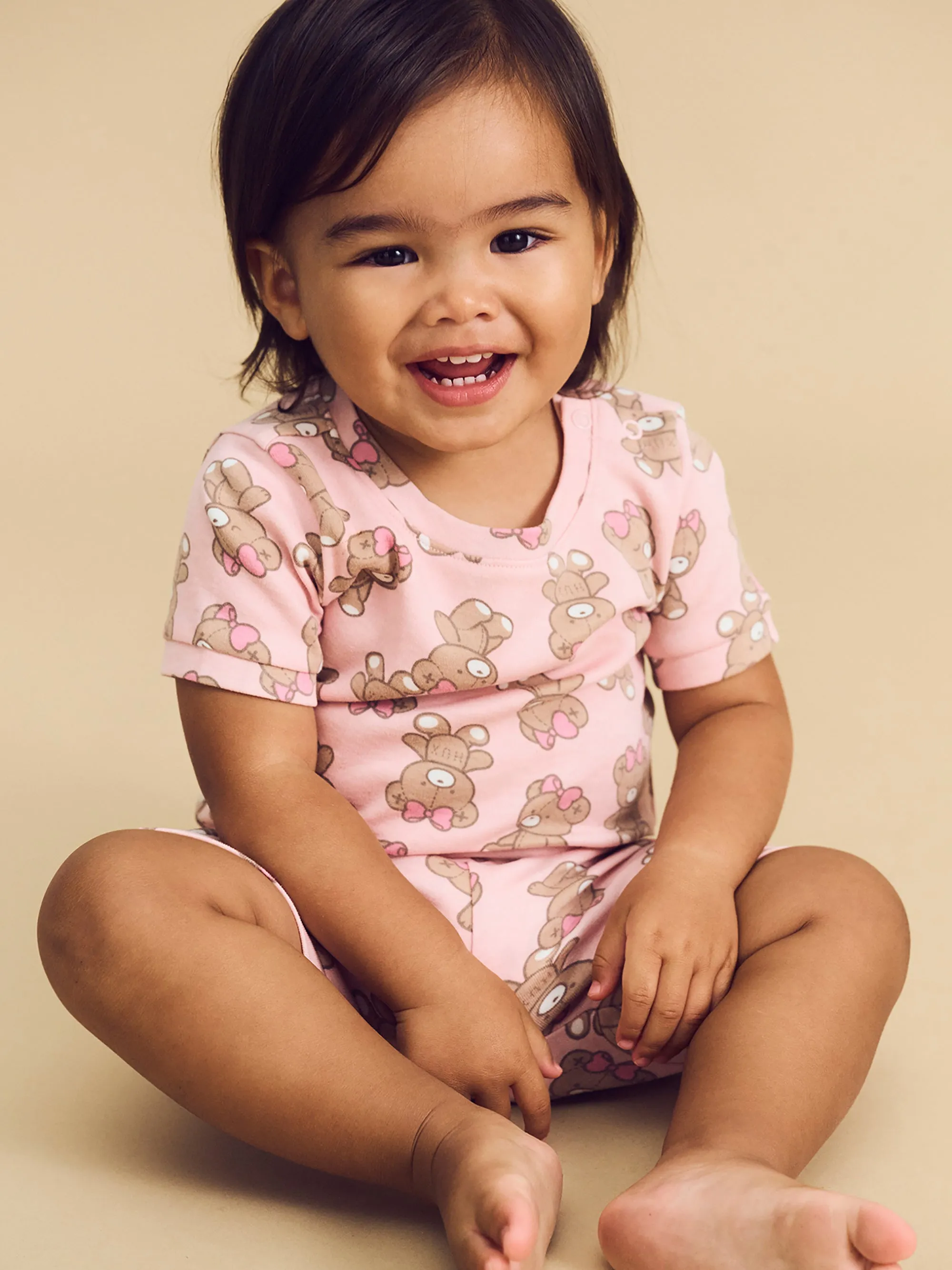 Huxbaby Teddy Hux Pyjamas - Candy