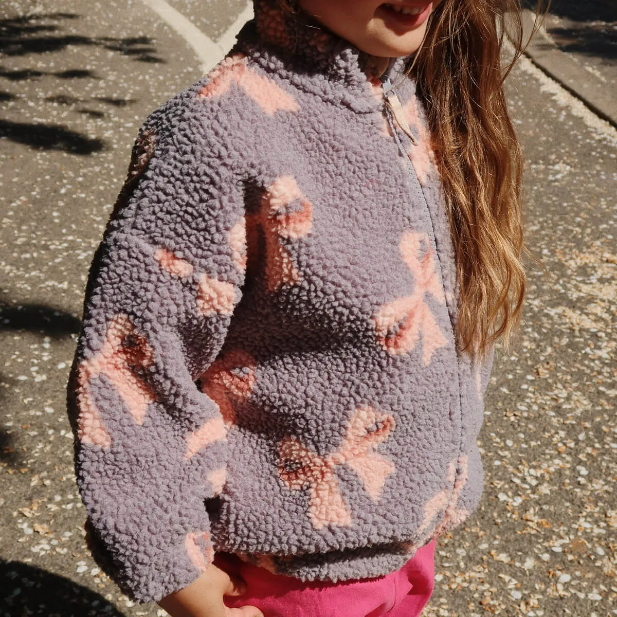 Jody Teddy Jacket in Bella Bow by Konges Sløjd