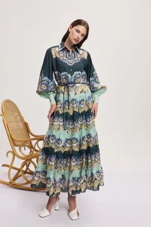 Madalena Shirtdress Blue