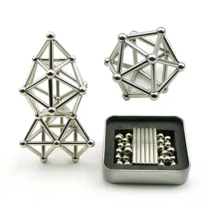 Magnetic Sticks & Balls For Innovative Toys Building