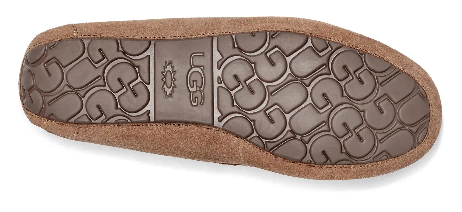 Men’s UGG Olsen – Classic Suede Slipper with Cozy Sheepskin Lining