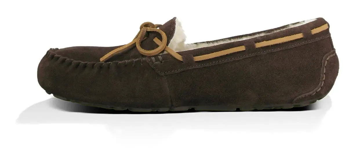Men’s UGG Olsen – Classic Suede Slipper with Cozy Sheepskin Lining