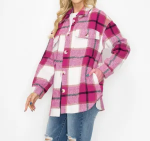 Most Popular Shacket in Magenta