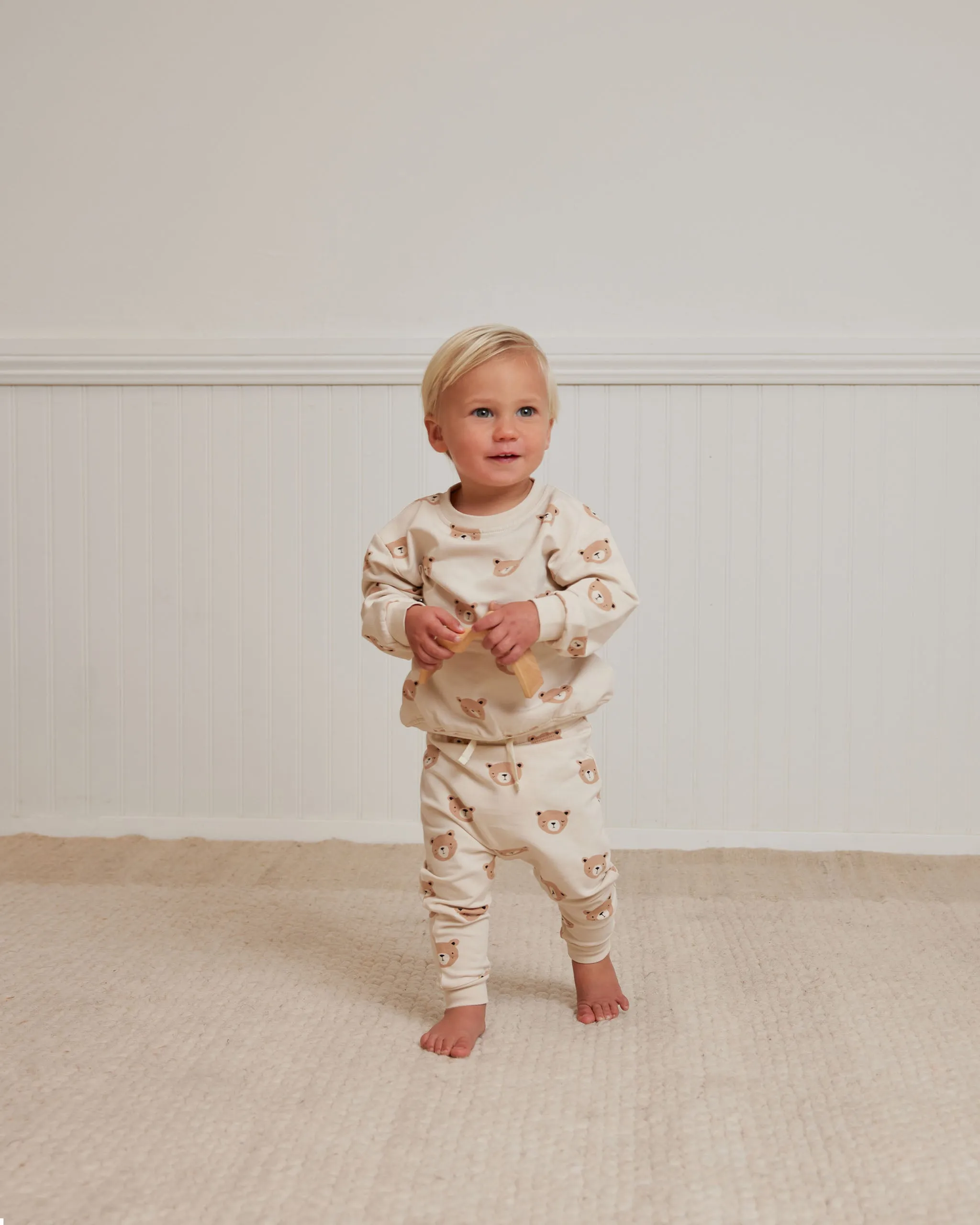Quincy Mae Sweatpant - Teddy