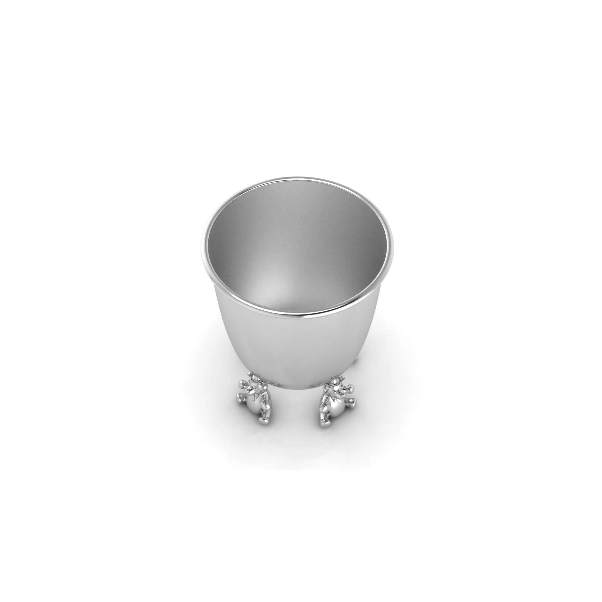 Sterling Silver Cup - Teddy Baby